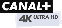 Logo Canal+ 4K Ultra HD
